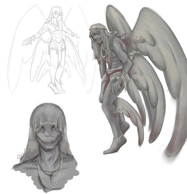 David character design