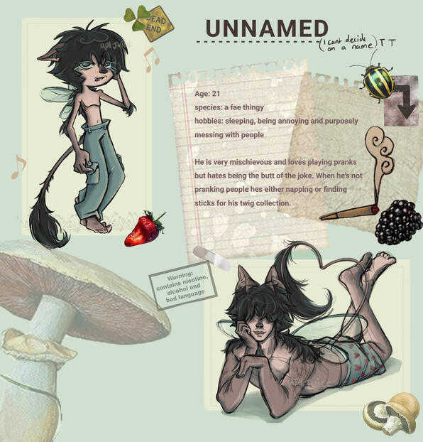 Dog fairy thing character sheet